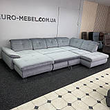 Диван розкладний п-подібної форми, фото 5