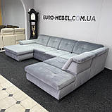 Диван розкладний п-подібної форми, фото 6