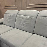 Розкладний кутовий диван в тканині з нішею, фото 9