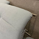 Розкладний кутовий диван в тканині з нішею, фото 10