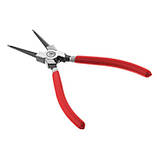 Щипці для зняття стопорных кілець прямі на стискання 180 мм INTERTOOL HT-7011, фото 3