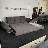 Диван в тканині, кутовий розкладний диван, фото 7