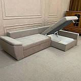 Новий розкладний диван в тканині, фото 6