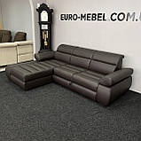 Новий шкіряний кутовий диван «Бестселлер», фото 2