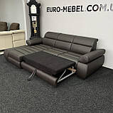 Новий шкіряний кутовий диван «Бестселлер», фото 3