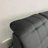 Розкладний диван в тканині, кутовий диван в тканині, фото 8