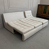 Новий розкладний диван з нішею в тканині купити, фото 3