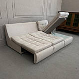 Новий розкладний диван з нішею в тканині купити, фото 7