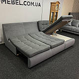 Розкладний диван з нішею в тканині пума, фото 6