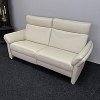 Шкіряний прямий диван