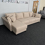 Новий розкладний диван для сну в тканині, фото 2