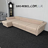 Новий розкладний диван для сну в тканині, фото 5