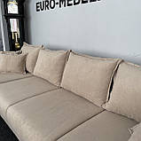 Новий розкладний диван для сну в тканині, фото 8