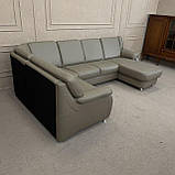 Шкіряний кутовий диван купити, фото 3