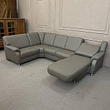 Шкіряний кутовий диван купити, фото 4