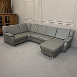 Шкіряний кутовий диван купити, фото 8