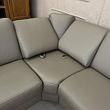 Шкіряний кутовий диван купити, фото 10
