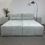 Новий диван-ліжко в тканині трансформер, фото 4
