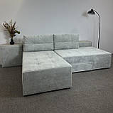 Новий диван-ліжко в тканині трансформер, фото 6