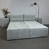 Новий диван-ліжко в тканині трансформер, фото 9