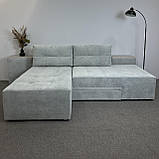 Новий диван-ліжко в тканині трансформер, фото 10