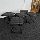 Пуф-трансформер 5в, розкладний пуф, фото 5