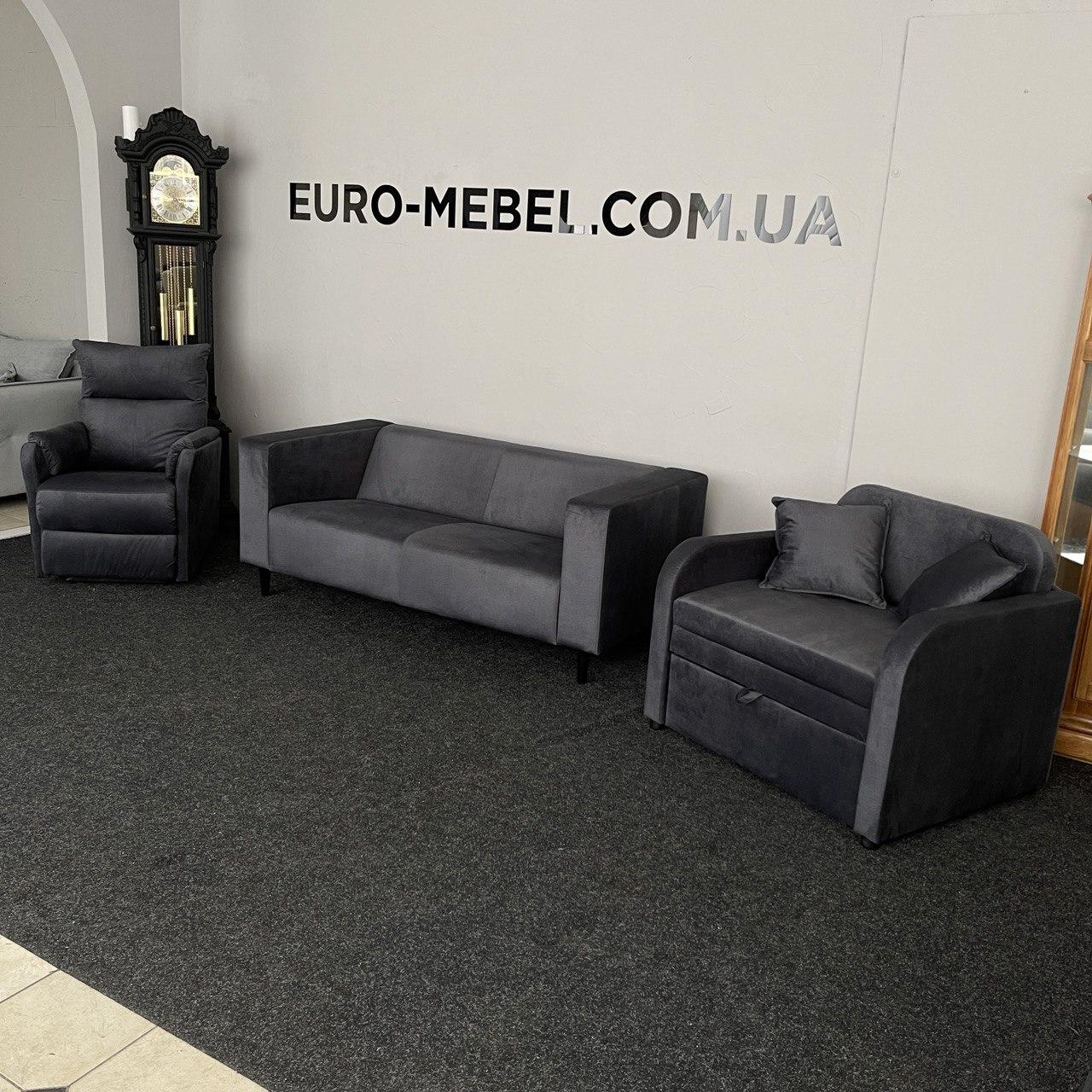 Новий м'який комплект меблів, фото 1