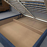 Купити нове ліжко з нішею в тканині, фото 4