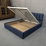 Купити нове ліжко з нішею в тканині, фото 5