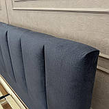 Купити нове ліжко з нішею в тканині, фото 7