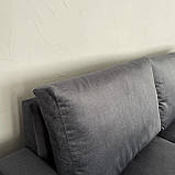 Велюровий розкладний диван кутовий, фото 9