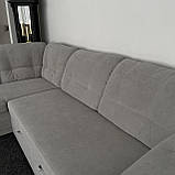 Розкладний диван в тканині кутовий купити, фото 6