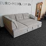 Розкладний диван в тканині кутовий купити, фото 7