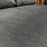 Прямий розкладний диван, диван в тканині, фото 8