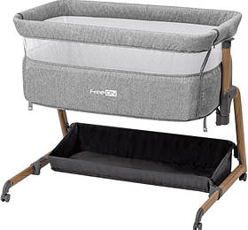 Ліжечко для дитини приставне FreeON Bliss, grey