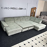 Великий новий диван в тканині Німеччина, фото 2