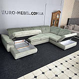 Великий новий диван в тканині Німеччина, фото 5