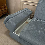 Новий розкладний диван дельфін в тканині велюр, фото 9