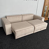 Диван в тканині розкладний єврокнижка, фото 3