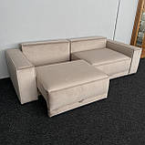 Диван в тканині розкладний єврокнижка, фото 4