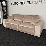Диван в тканині розкладний єврокнижка, фото 7