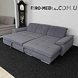 Новий диван кутовий тканина, фото 6