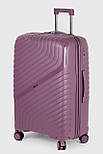 Велика пластикова валіза Three Birds 2024-17-17L фіолетова, фото 3
