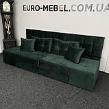 Диван-ліжко трансформер в тканині, модульний диван, фото 3