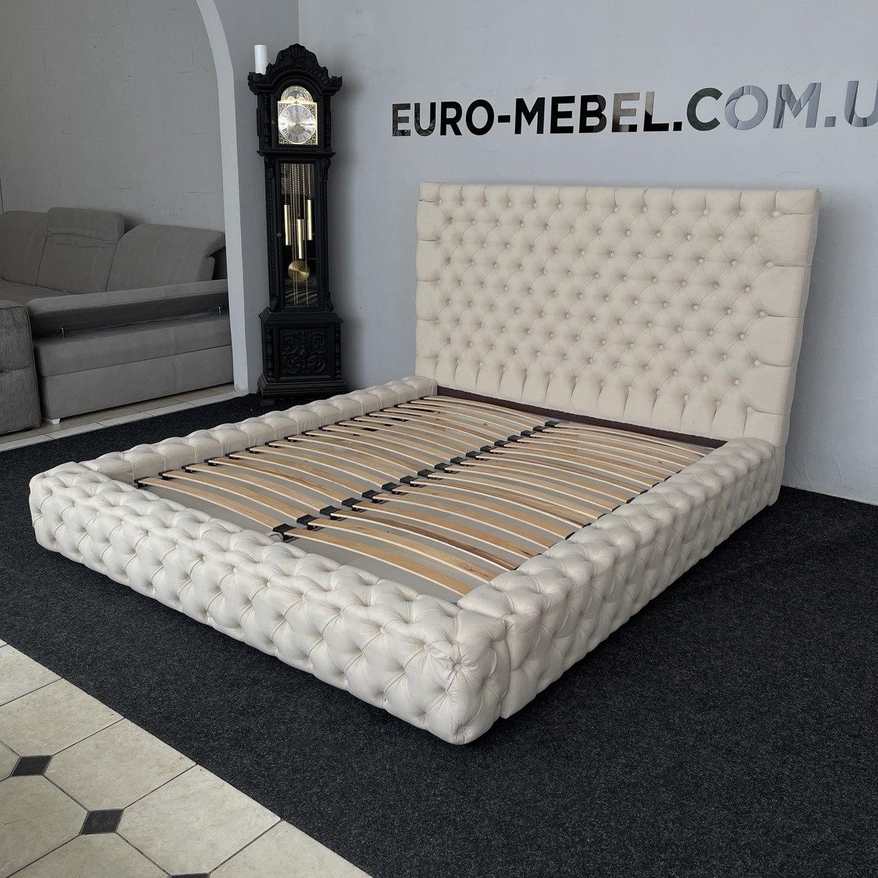 Нове ліжко CHESTERFIELD, ліжко в тканині