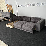 Розкладний диван в тканині єврокнижка, фото 7