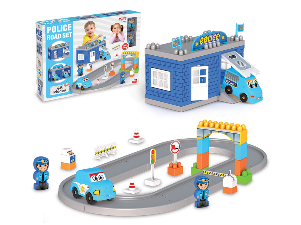 Конструктор Поліцейська дільниця, 46 елементів, Dede 03322, фото 1