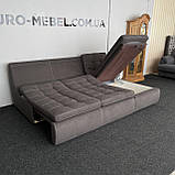 Розкладний диван в тканині пума з нішею, фото 4