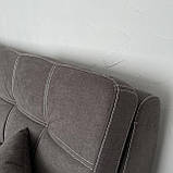 Розкладний диван в тканині пума з нішею, фото 10