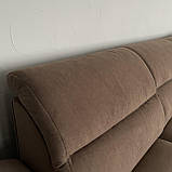 Диван п-подібної форми в тканині з Європи, фото 9